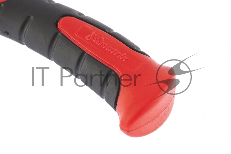 Молоток-гвоздодер мини, боек с магнитом, фибергласовая двухкомпонентная рукоятка, 250г// Matrix