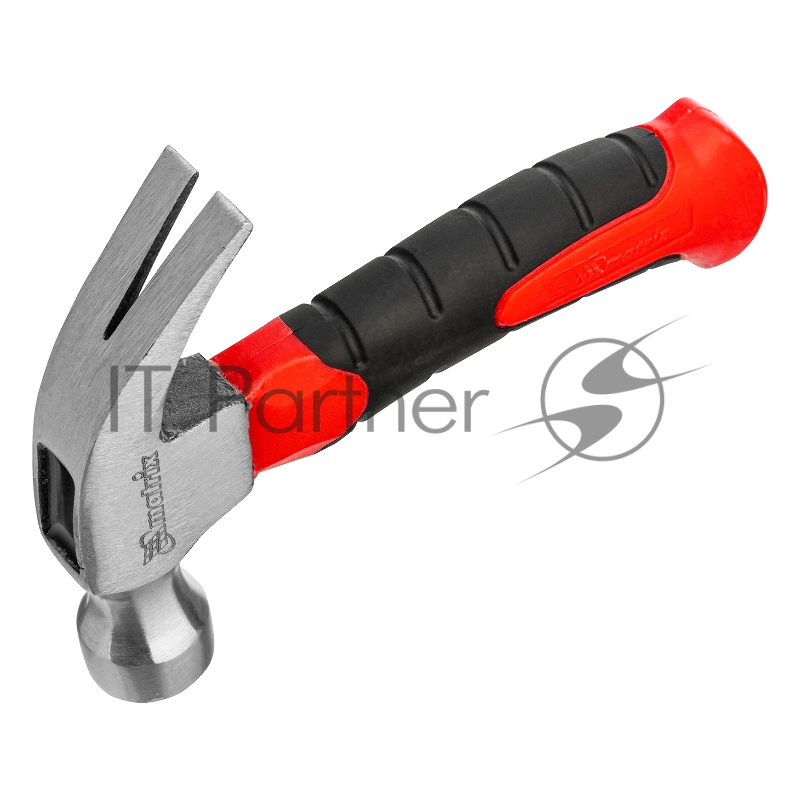 Молоток-гвоздодер мини, фибергласовая двухкомпонентная рукоятка, 250г// Matrix