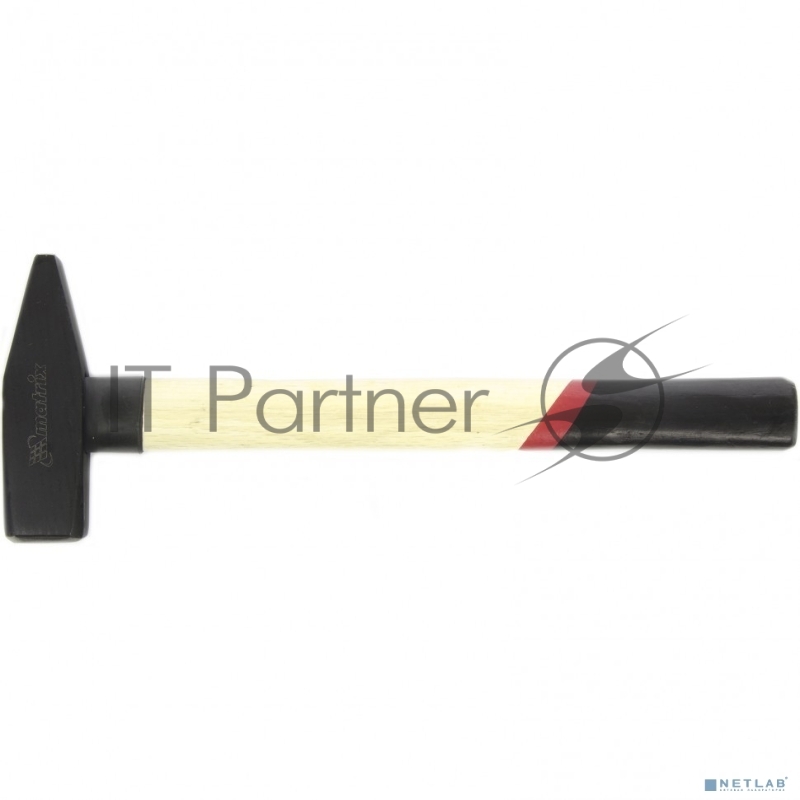 Молоток слесарный, 1000 г, квадратный боек, деревянная рукоятка// Matrix