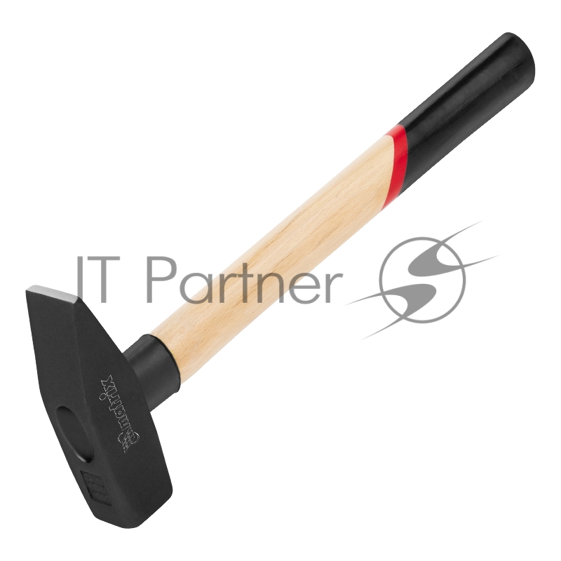 Молоток слесарный, 1000 г, квадратный боек, деревянная рукоятка// Matrix