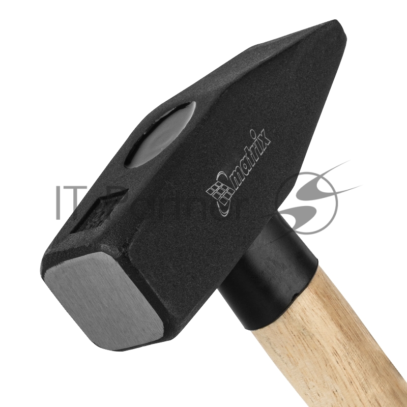 Молоток слесарный, 1500 г, квадратный боек, деревянная рукоятка// Matrix