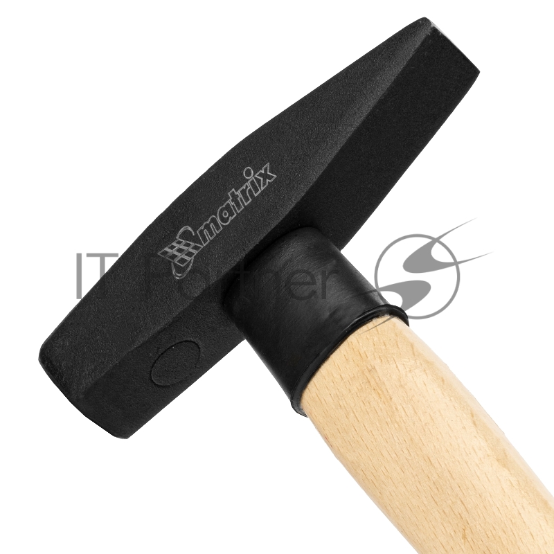 Молоток слесарный, 300 г, квадратный боек, деревянная рукоятка// Matrix