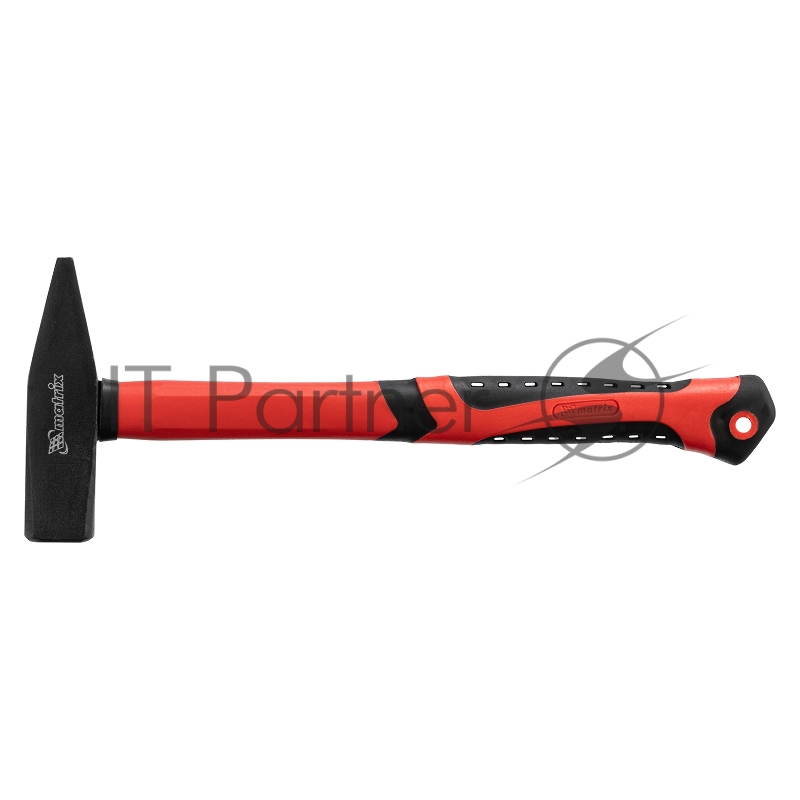 Молоток слесарный, 600 г, фибергласовая обрезиненная рукоятка// Matrix