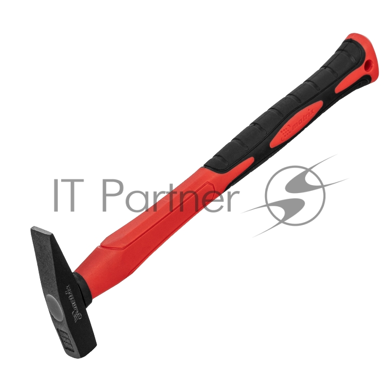 Молоток слесарныйoptimal,100 г,фибергласовая обрезиненная рукоятка,квадратный боек// Matrix