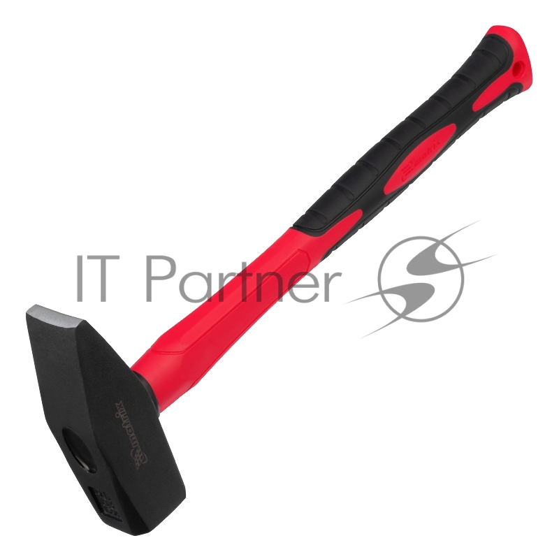 Молоток слесарныйoptimal,1500 г,фибергласовая обрезиненная рукоятка,квадратный боек// Matrix