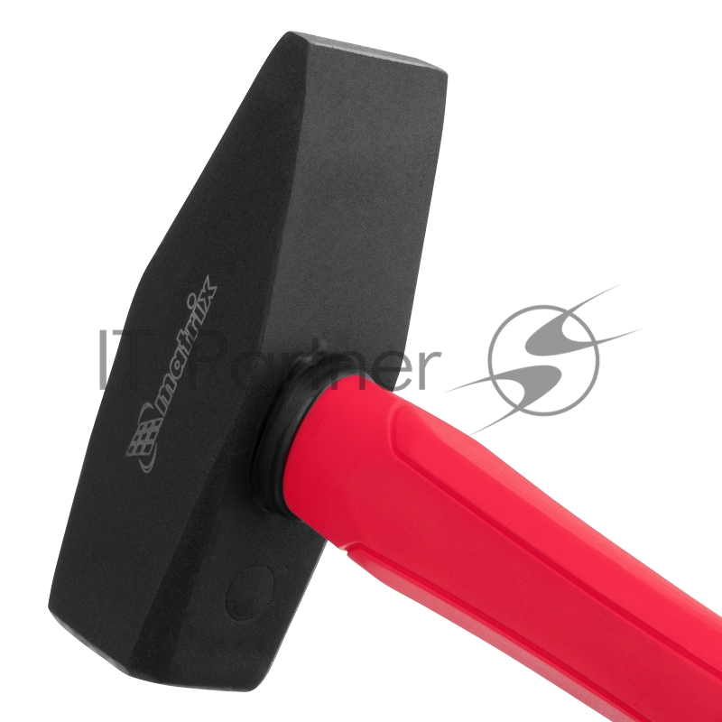 Молоток слесарныйoptimal,1500 г,фибергласовая обрезиненная рукоятка,квадратный боек// Matrix