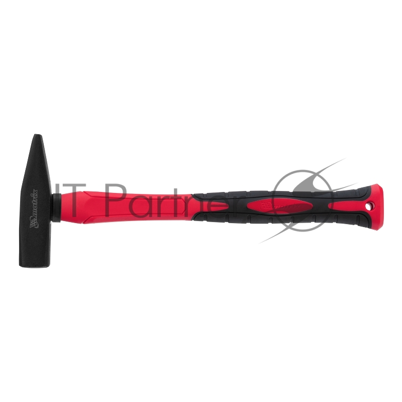 Молоток слесарныйoptimal,400 г,фибергласовая обрезиненная рукоятка,квадратный боек// Matrix