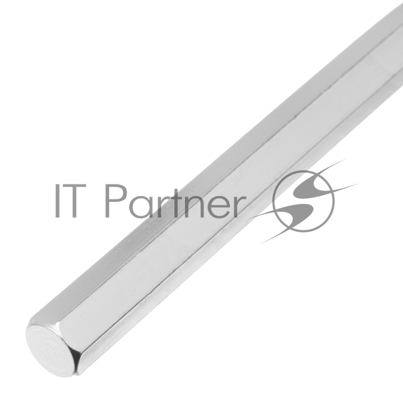 Набор ключей имбусовых HEX, 2–12 мм, CrV, 9 шт., короткие, сатин.// Matrix