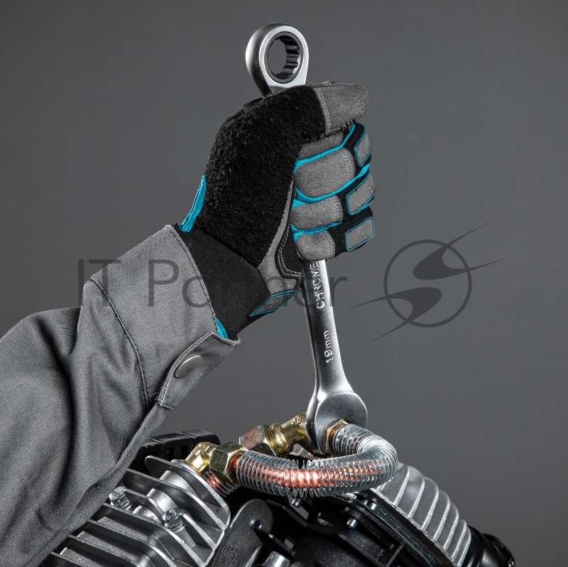 Набор ключей комбинированных, трещоточных 11 шт.// Matrix