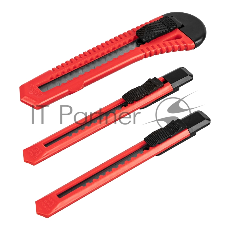 Набор ножей, выдвижные лезвия, 9-9-18 мм, 3 шт.// Matrix