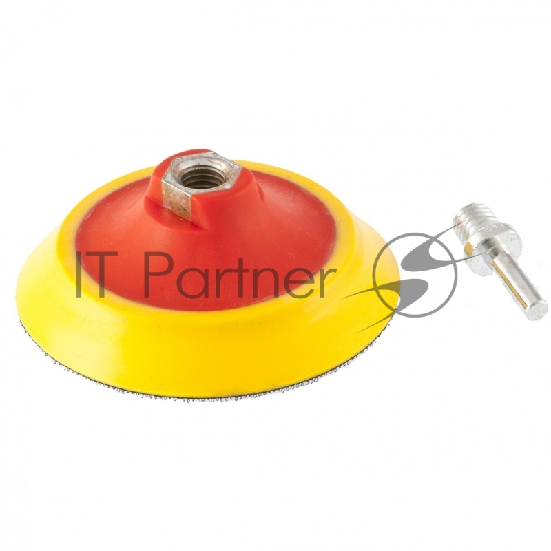 Насадка для дрели и УШМ с липучкой, 115 мм, мягкая// Matrix