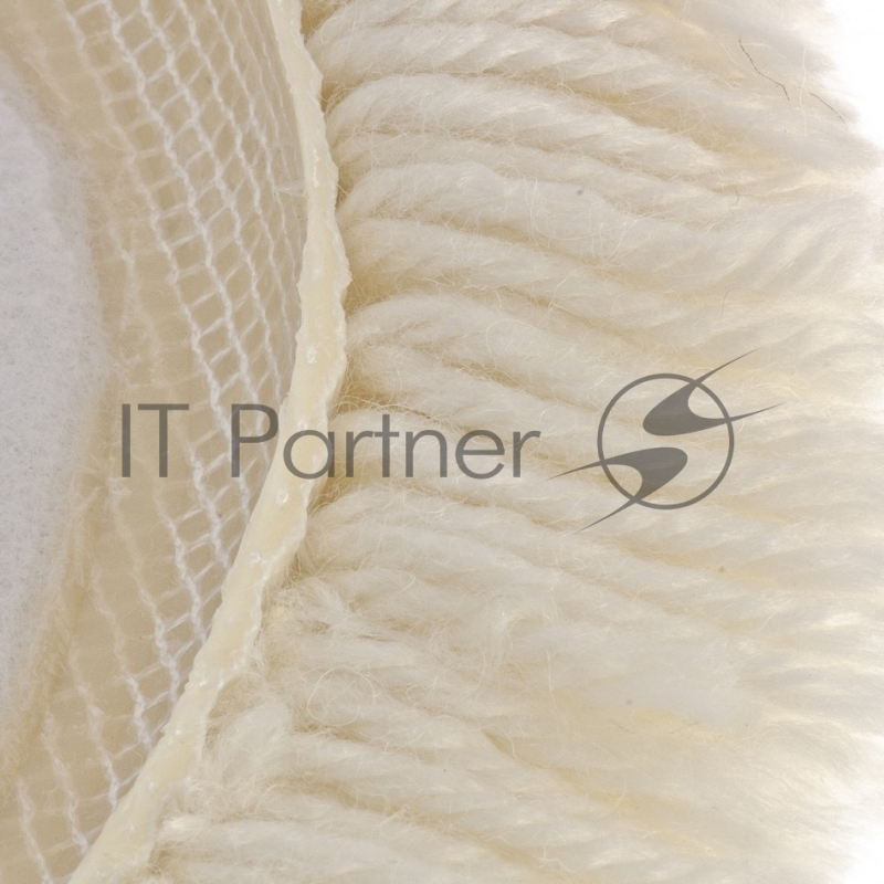 Насадка полировальная под липучку, 125 мм, плетеная шерстяная нить// Matrix