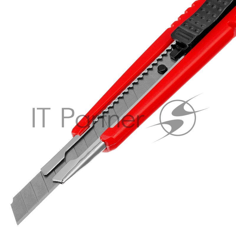 Нож, 9 мм, выдвижное лезвие, металлическая направляющая// Matrix