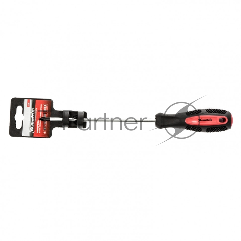 Отвертка Anti-Slip, PH1 х 150 мм, CrV, двухкомп. рукоятка// Matrix