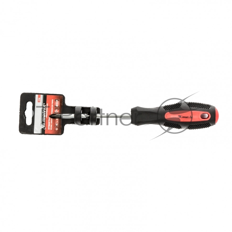 Отвертка Anti-Slip, PH2 х 100 мм, CrV, двухкомп. рукоятка// Matrix