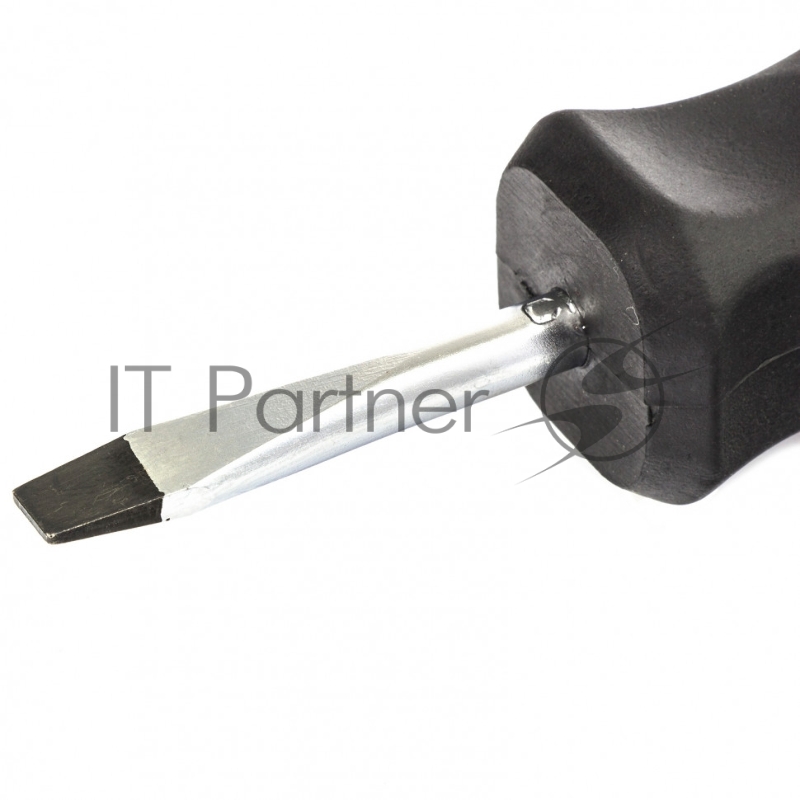 Отвертка Anti-Slip, SL5,0 х 38 мм, CrV, двухкомп. рукоятка// Matrix