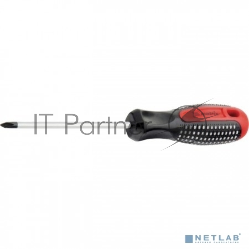 Отвертка Fusion, PH0 х 150 мм, CrV, 3-х компонентная рукоятка anti slip// Matrix