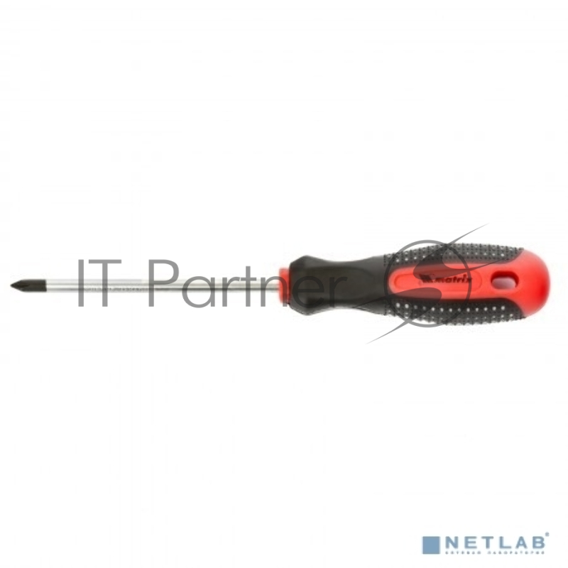 Отвертка Fusion, PH1 х 100 мм, CrV, 3-х компонентная рукоятка anti slip// Matrix