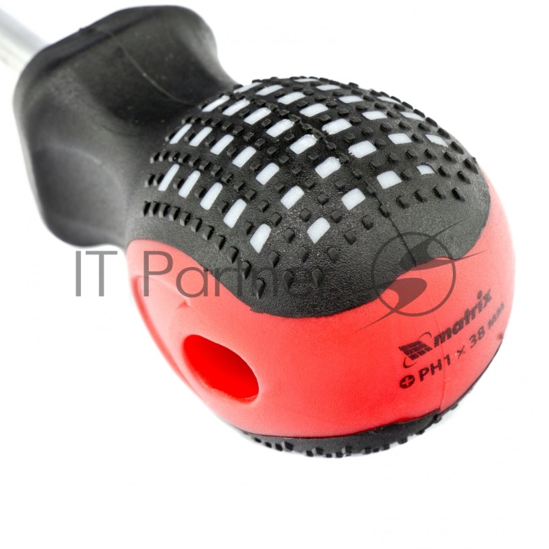 Отвертка Fusion, PH1 х 38 мм, CrV, 3-х компонентная рукоятка anti slip// Matrix