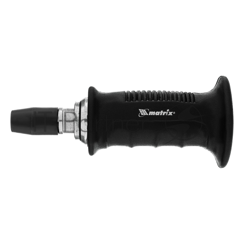 Отвертка ударно-поворотная 1/2, набор бит, 6 шт., черная ручка, в пласт. боксе// Matrix
