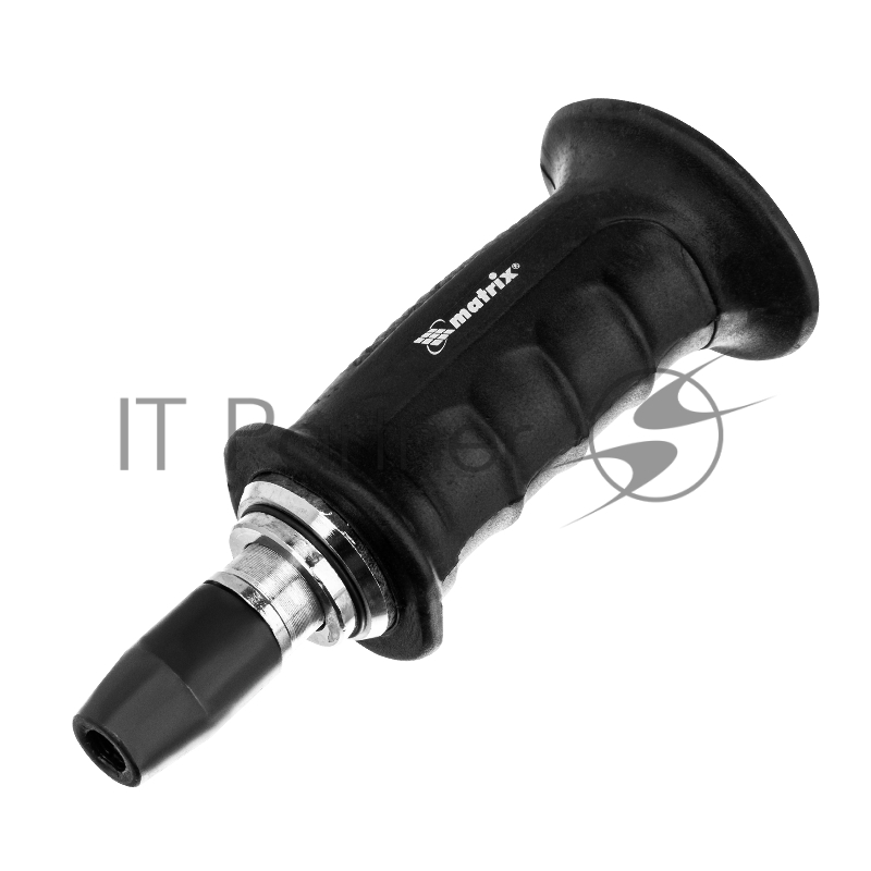 Отвертка ударно-поворотная 1/2, набор бит, 6 шт., черная ручка, в пласт. боксе// Matrix