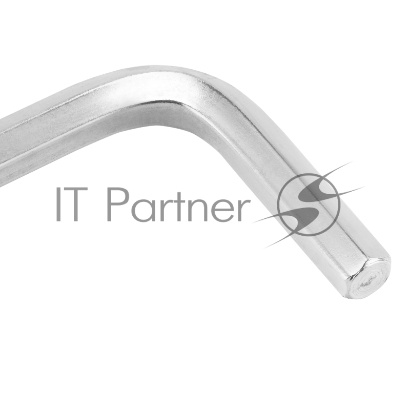 Ключ имбусовый HEX, 5 мм, 45x, закаленный, никель// Сибртех