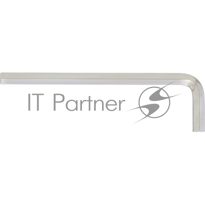 Ключ имбусовый HEX, 6 мм, 45x, закаленный, никель// Сибртех