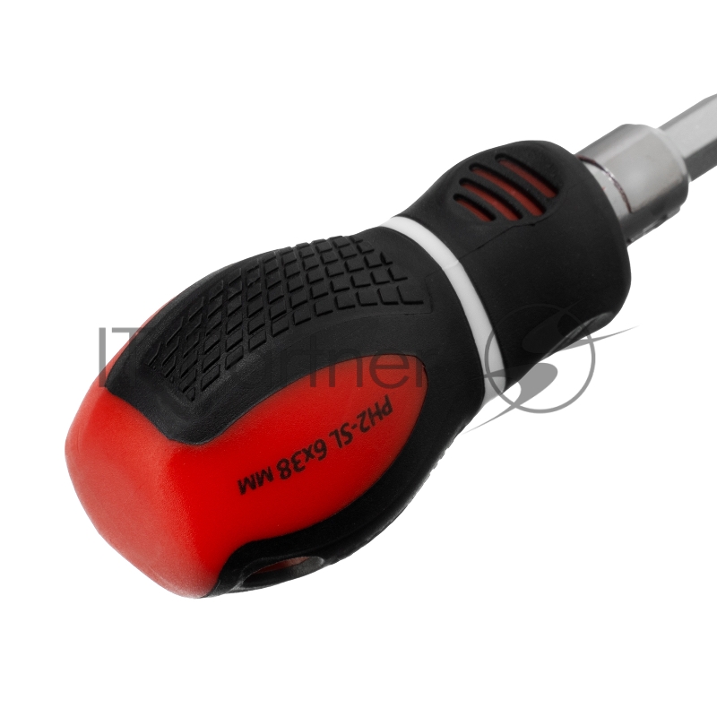 Отвертка комбинированная, SL6,0 / PH2 х 38 мм, CrV, двухкомп. рукоятка// Matrix