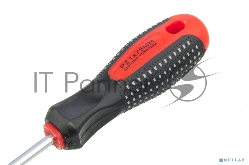 Отвертка Fusion, PZ1 x 75 мм, CrV, 3-х компонентная рукоятка anti slip// Matrix