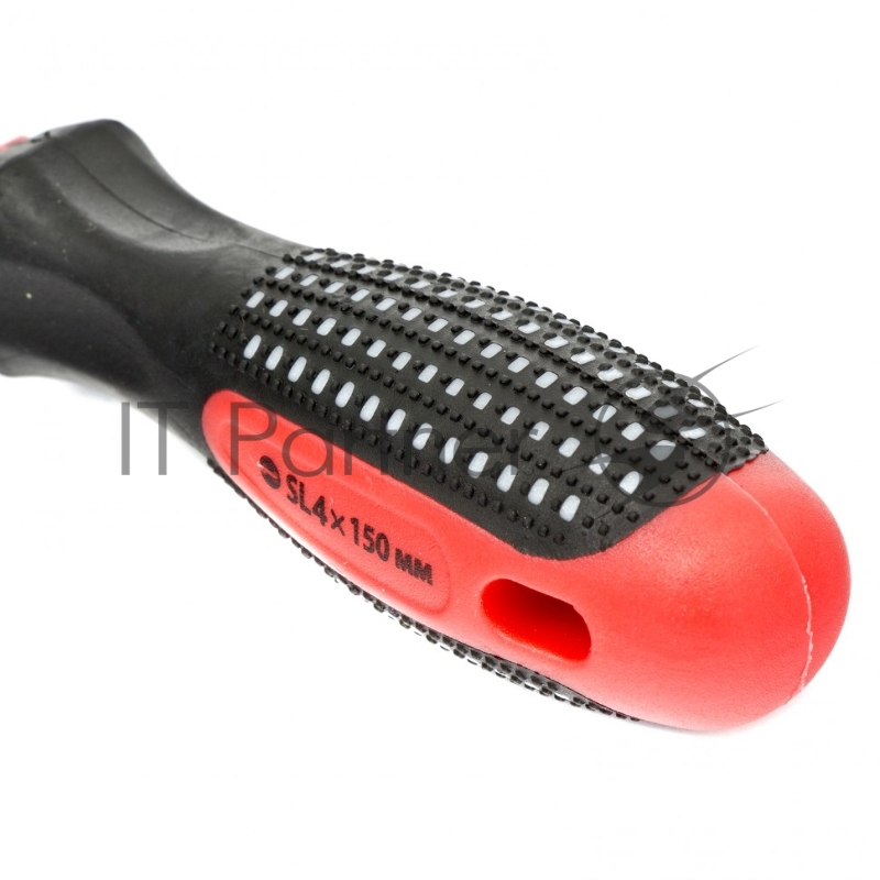 Отвертка Fusion, SL4,0 х 150 мм, CrV, 3-х компонентная рукоятка anti slip// Matrix