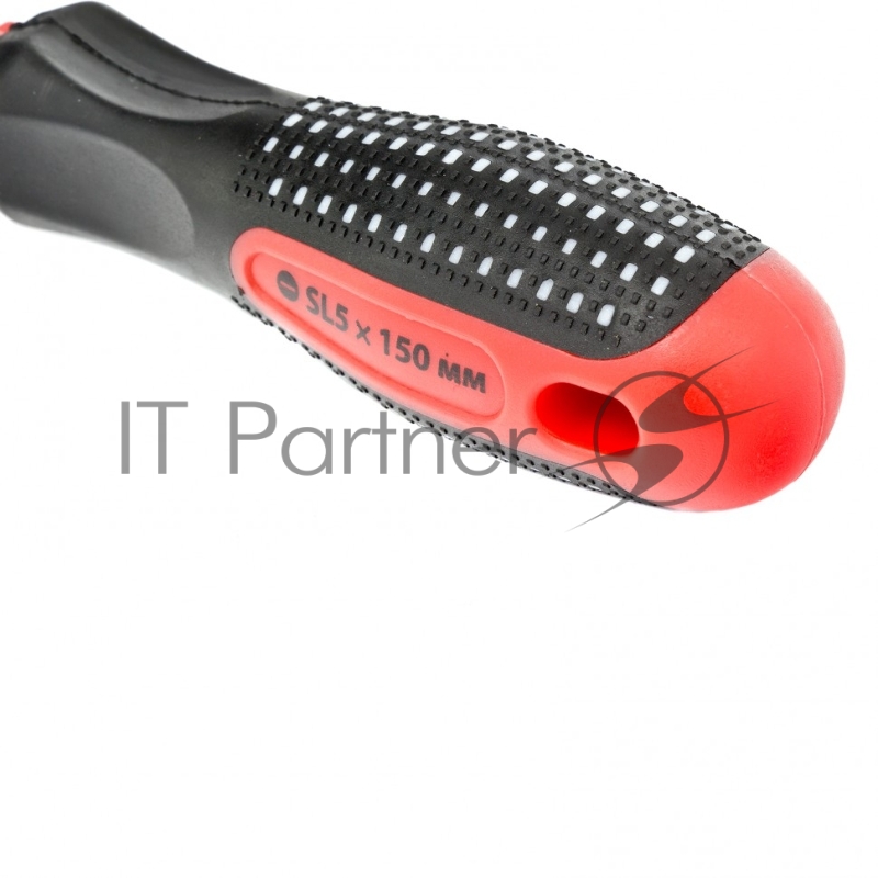 Отвертка Fusion, SL5,0 х 150 мм, CrV, 3-х компонентная рукоятка anti slip// Matrix