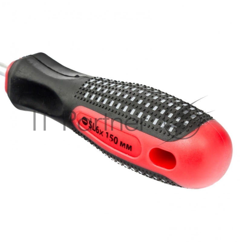 Отвертка Fusion, SL6,0 х 150 мм, CrV, 3-х компонентная рукоятка anti slip// Matrix