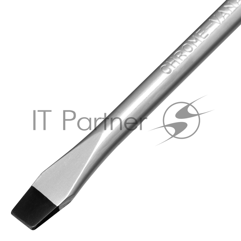 Отвертка Fusion, SL6,0 х 200 мм, CrV, 3-х компонентная рукоятка anti slip// Matrix