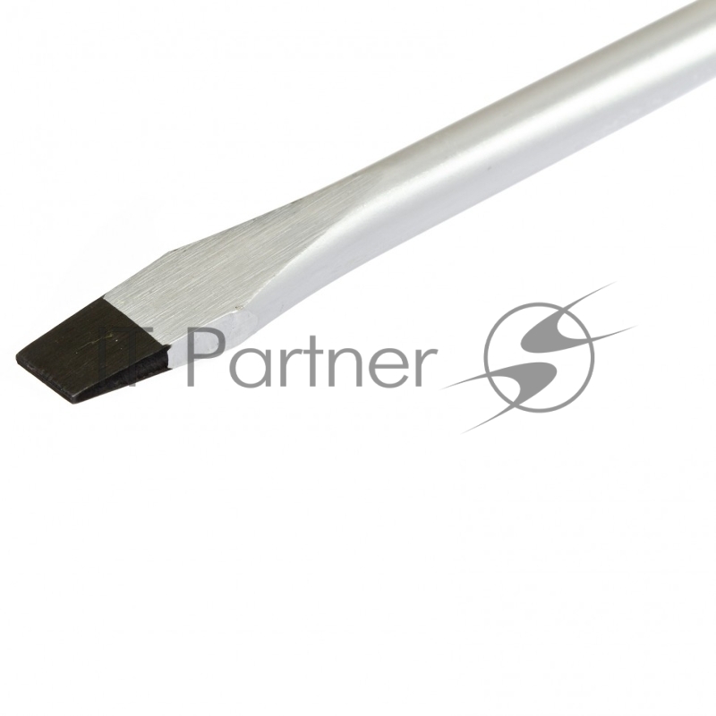 Отвертка Fusion, SL8,0 х 200 мм, CrV, 3-х компонентная рукоятка anti slip// Matrix