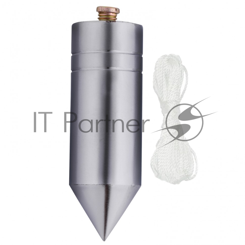 Отвес цилиндрический, 600 г, шнур 5 м// Matrix