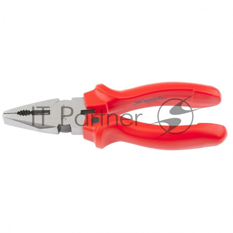Плоскогубцы, Standard, 180 мм, комбинированные шлифованные, пластмассовые рукоятки// Matrix