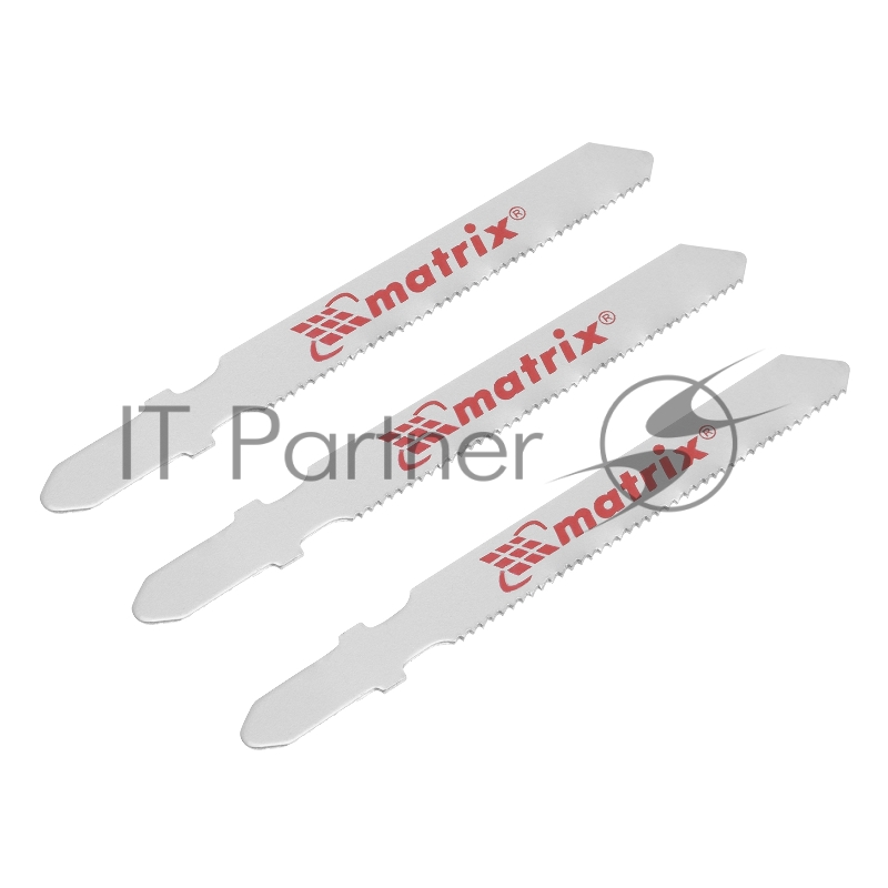 Полотна для электролобзика по металлу, 3 шт., 50 х 1,2мм, HSS, EU- хвостовик// Matrix
