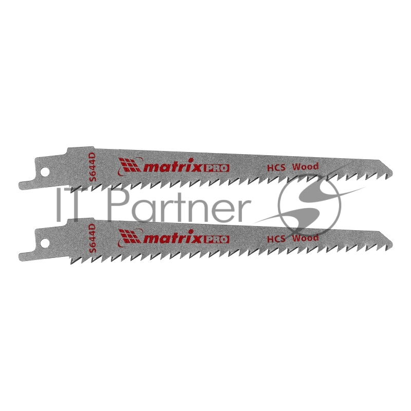 Полотна по дереву для сабельной пилы S644D 125 / 4,3 мм, HCS, 2 шт., PRO// Matrix