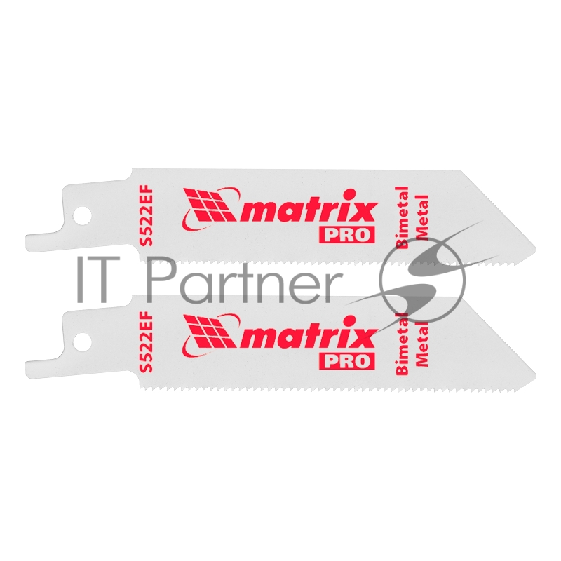 Полотна по металлу для сабельной пилы S522EF 75 / 1,4 мм, Bimetal, 2 шт., PRO// Matrix