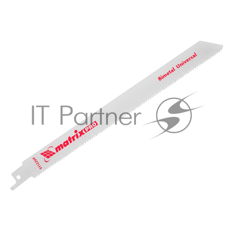 Полотна универсальные для сабельной пилы S1122VF,200/1,8-2,5 мм, Bimetal, 2шт., PRO// Matrix