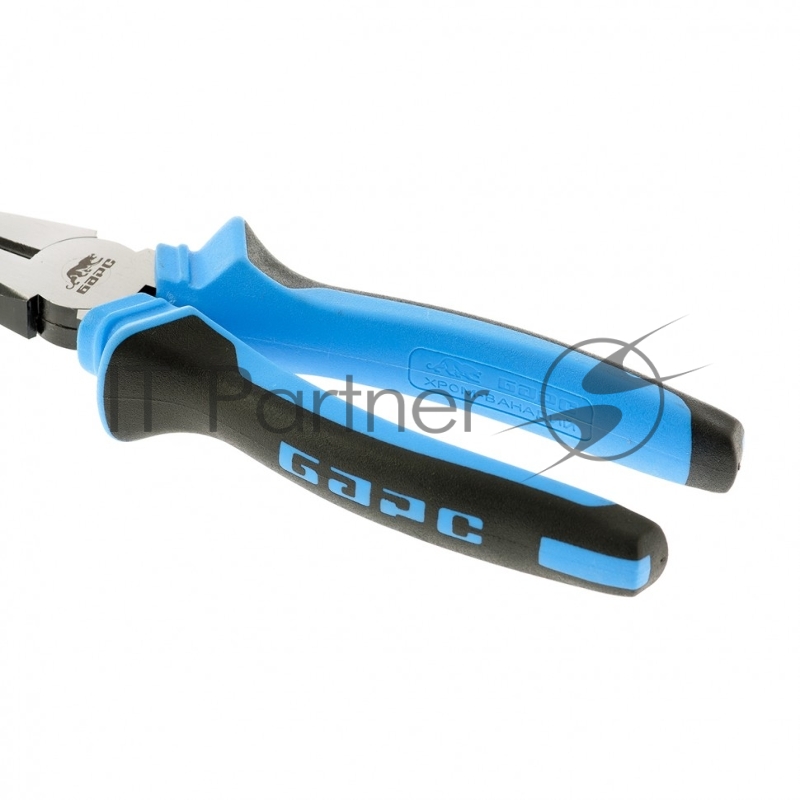 Плоскогубцы комбинированные 200 мм, хром-ванадий, двухкомпонентные рукоятки// Барс