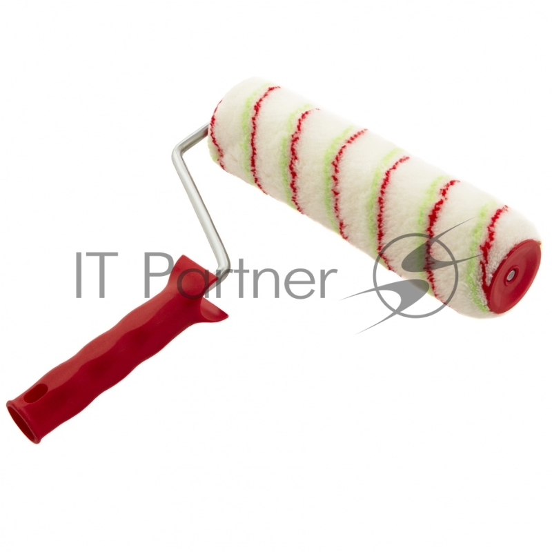 Валик Эмали , 250 мм, ворс 12 мм, D - 48 мм, D ручки - 8 мм, полиамид,полиакрил// Сибртех