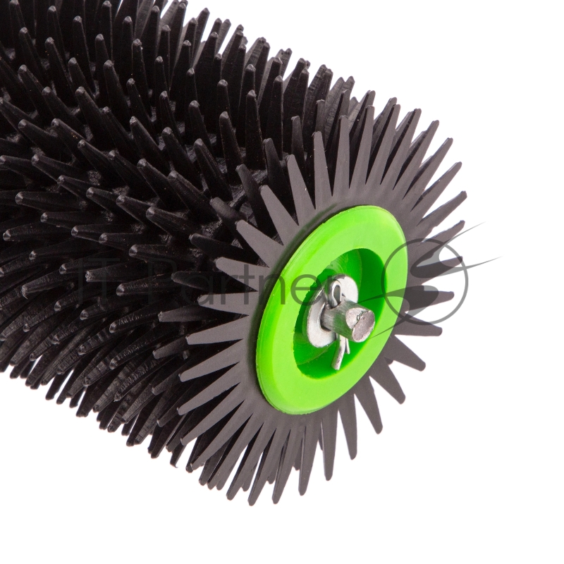 Валик игольчатый для наливных полов с ручкой, острая игла, 300 мм// Сибртех