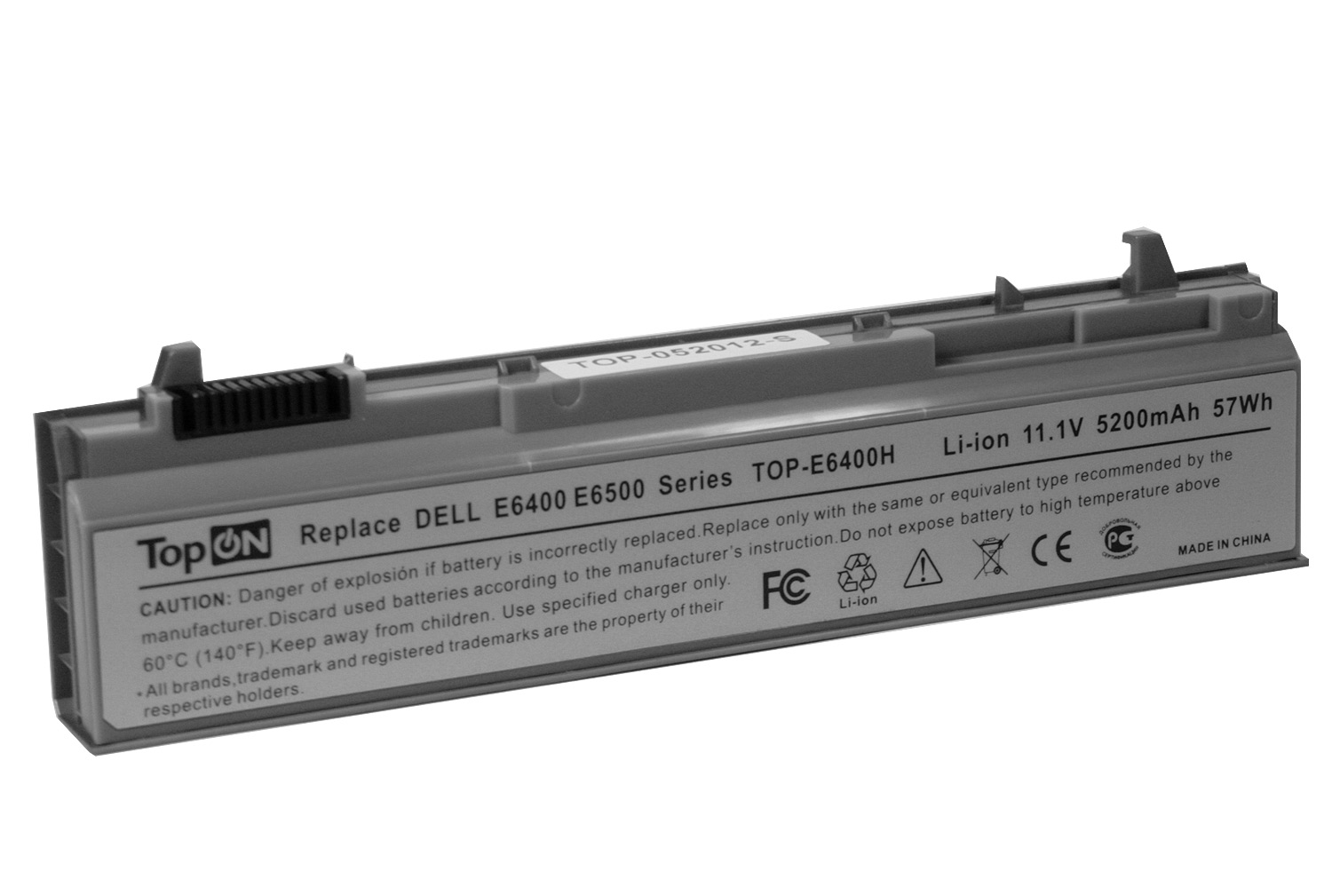 Аккумулятор для ноутбука Dell Latitude E6400, E6410, E6500, E6510, Precision M2400, M4400, M4500, M6400, M6500 Series. 11.1V 4400mAh NM632, W1193