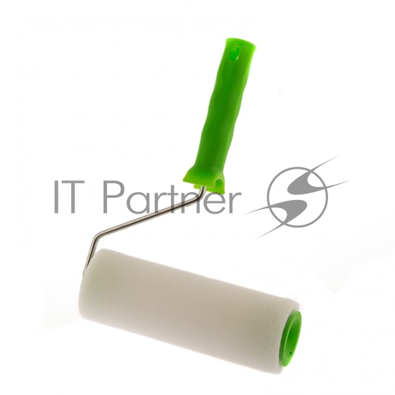 Валик ПОРОЛОН с ручкой, 200 мм, D - 48 мм, D ручки - 6 мм Россия// Сибртех