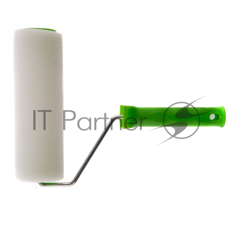 Валик ПОРОЛОН с ручкой, 200 мм, D - 48 мм, D ручки - 6 мм Россия// Сибртех