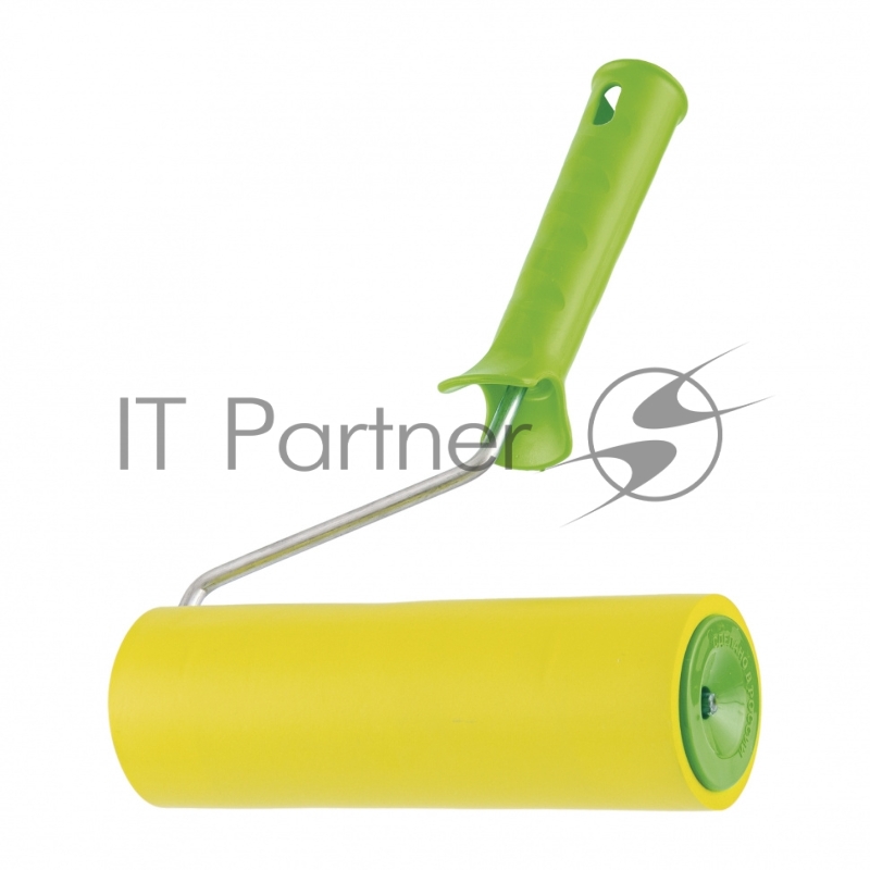 Валик прижимной резиновый с ручкой, 180 мм, D ручки - 6 мм// Сибртех
