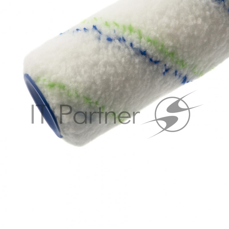 Валик сменный Водные краски, 180 мм, ворс 12мм, D - 36 мм, D ручки - 6 мм, полиэстер// Сибртех