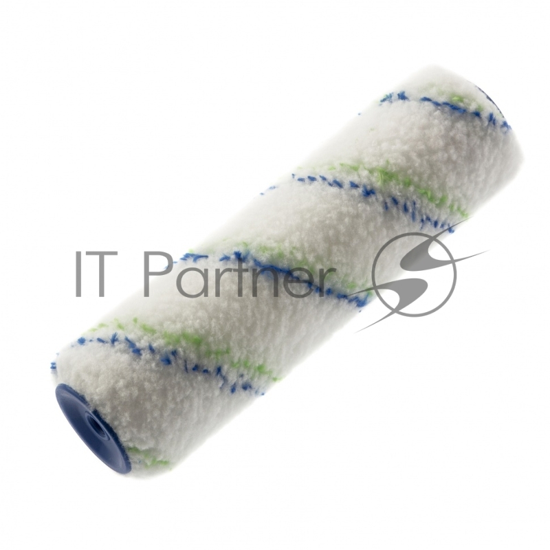 Валик сменный Водные краски, 180 мм, ворс 12мм, D - 36 мм, D ручки - 6 мм, полиэстер// Сибртех