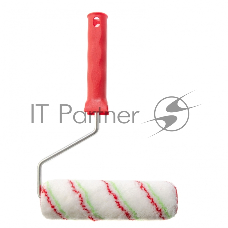 Валик Эмали , 180 мм, ворс 12 мм, D - 36 мм, D ручки - 6 мм, полиамид,полиакрил// Сибртех